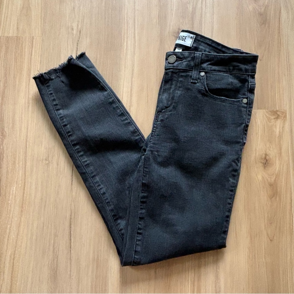 PAIGE Verdugo Ankle black Denim Jeans